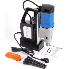 Magnetbohrmaschine Kernbohrmaschine 1680W Magnetbohreinheit Bohrmaschine Bohrtiefe 50mm Magnetkraft 13800N für Metallbearbeitung