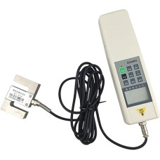 Digitales Kraftmessgerät, HP1K-100K Externes Push-Pull-Kraftmessgerät 1KN-100KN Digitalanzeige Krafttester Messgerät S-Typ-Sensoranzeige weit verbreitet in Elektronik, Baubeschlägen(1K)