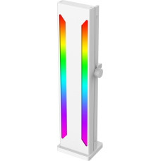 Vaizdo plokštės laikiklis, palaiko ARGB pagrindinės plokštės valdymą, tvirtas laikiklis didelėms vaizdo plokštėms, magnetinis pagrindas ir guminis padas (baltas)