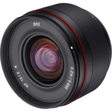 Samyang AF 12 mm F2.0 Fuji X objektyvas - automatinio fokusavimo itin plataus kampo fiksuoto židinio nuotolio, APS-C ryškus, skirtas Fuji X fotoaparatams X-T4 T3 X-T30 X-T20 X-E4 X-E3 X-Pro 3 X-H1 Apsauga nuo oro sąlygų