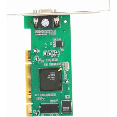 8 MB 32 bitų PCI vaizdo plokštė, VGA vaizdo plokštė su SDRAM vaizdo atminties tipu, suderinama su HISHARD/Buddy/BETWIN programine įranga, suderinama su 64 bitų PCI-X lizdu