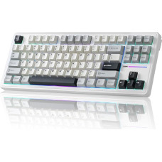 YUNZII YZ87 sandarinimo mechaninė klaviatūra, TKL belaidė 