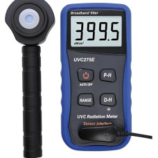 245 nm-305 nm Digitales UVC-Strahlungsmessgerät Breitbandfilter Kurzwelliger Breitband-UV-Strahlungstester Ultraviolett-LED-Lichtdetektor