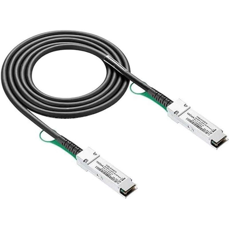 40G QSFP+ DAC kabelis, 40GBASE-CR4 pasyvus tiesioginio prijungimo varinis Twinax QSFP kabelis, skirtas 
