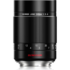 Veidrodinis objektyvas 240 mm f/5,6, skirtas 