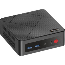 MAGICNUC AS1 Mini PC Home Gaming, Ryzen 5 3550H, 16GB DDR4, 512GB PCIe 3.0 SSD, Type-C 5Gbps/HDMI 4K, WiFi 5, BT 5.0, Compact Mini PC, Mini PC