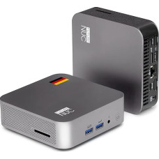 FutureNUC AMD Ryzen R5-7535HS Mini PC • 8 Cores, up to 4.8GHz • 16GB DDR5 RAM, 512GB SSD • WiFi 7, Thunderbolt 4, HDMI 2.1 • Modern Micro PC for Home Office & Business