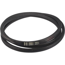 sourcing map 3 Stück B93 Classic gewickelter Keilriemen, 243,8 cm Außenumfang, umwickelt, industrieller Gummi-Keilriemen B-Profil-Keilriemen für Industriemaschinen-Ausrüstung, Schwarz