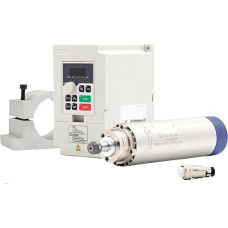 1,5 kW ER11 luftgekühlter Spindelmotor, 4 Kugellager 1,5 kW QL-Wechselrichter VFD, 65 mm Aluminiumhalterung