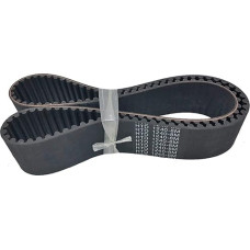 1240-8M Galinės guminės gumos, Breite 35/45/55/65/65/70 mm, C=1240 mm, Bogenverzahnung, HTD8M Synchronriemen, Glasfaserkern, 155 Zähne, Ersatzteile (plotis 24 mm)