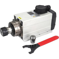 7,5 KW 9 KW spindulinis variklis 380 V 220 V ER32 300 Hz GDF60-18Z(7,5 kW 220V, su pagrindu)