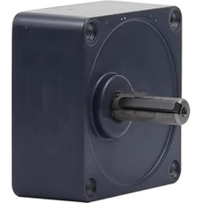 VAYEODEYU Untersetzungsgetriebe, 1 stücke 5GN AC Motor Getriebe 90x90mm Flansch 12mm Ausgang Welle Geschwindigkeit Einstellbar 3K-100K Geschwindigkeiten(15K)