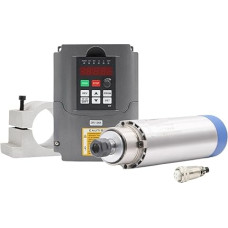 1,5k ER16 D=65mm luftgekühlter Spindelmotor 110v/220v/380v 65x258mm 4 Lager(110v)