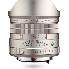 Pentax PENTAX-FA 31mmF1.8 Limited Silver - plataus kampo objektyvas su galinga HD danga, skirtas 