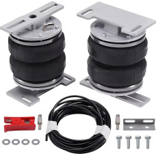 Luftfederung Luftfeder Kompatibel Mit Isuzu Für D-Max 2020 2021 2022 2023 2024 2WD 4WD, Hinterrad-Luftlast-Assist-Federungstaschen-Helfer-Kit, Luftfederungsfedertasche