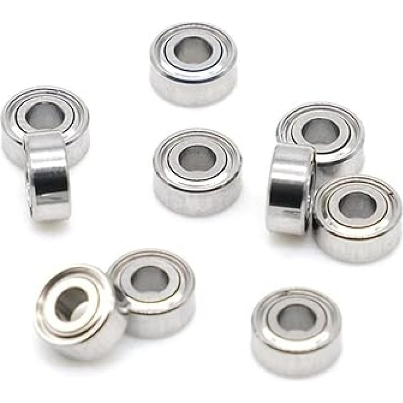682ZZ 2x5x2,3 Mm Rillenkugellager Chrom Stahl Material 5PCS