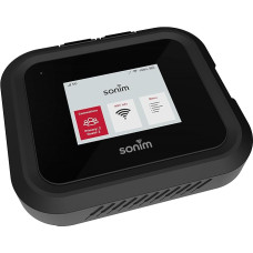 Sonim H500 Mobile 5G WiFi Hotspot Mobile Hotspot (6000mAh, MIL-STD-810H, Touch Screen, up to 32 Devices) Black
