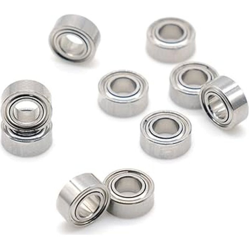 SMR74ZZ CB 4X7X2,5 mm SHIMANO ritė Griffe Lager Edelstahl Hybrid Keramik Lager SMR74 ZZ SMR74-2Z 2 vnt.