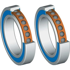 VDOQTLJT 1 Paar Schräge Kontaktlager H7010C 2RZ HQ1 P4 DGA 50 x 80 x 16 Drehzahllager Drehzahllager Keramikkugeln Si3N4