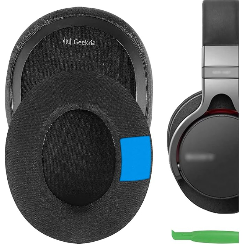 GEEKRIA Sport Cooling Gel Replacement Ear Pads for Sony MDR-1ABT, MDR-1RBT, MDR-1RNC Headphone, Ear Pads, Earpads Repalcement