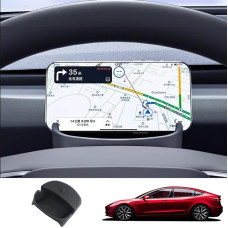 TOPABYTE Phone Holder for Tesla Model 3 Highland 2024 Mobile Phone Holder for All Mobile Phones Silicone Sunglasses Holder Glasses Protector Coin Holder for Tesla 3 Highland Accessories