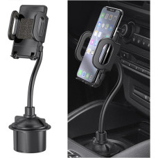 JNNJ Car Holder for Drink Holder, Cup Holder, Car Phone Holder, Universal Adjustable Gooseneck Car Mount, 360 Degree Car Cup Holder for Smartphone