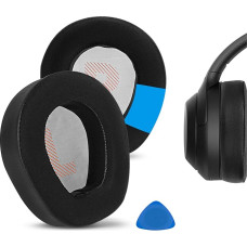 Geekria Sport Cooling Gel Replacement Ear Pads for JBL Quantum ONE Wireless Headphones Ear Pads Headset Ear Pads Ear Pad Ear Pad Ear Cup Cover Repair Parts (Black)