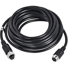 sourcing map 5m 4 Pin Male to Female Video Aviation Cable Shielded Extension Cable