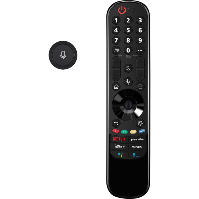 AULCMEET MR21GA Remote Control Replacement Suitable for LG TV 55UP7100ZUF 55UP7560AUD 55UP7700PUB 55UP8000PUA 60UP7700PUB 60UP8000PUA 65NANO75UPA 65NANO77ZPA 65NANO80UPA 65NANO77ZPA 65NANO80UPA