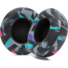 WC PadZ Solo 4 - Improved Replacement Ear Pads for Beats Solo 4 by Wicked Cushions | Improved Comfort and Sound Isolation | 90's Black