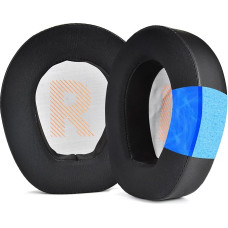 defean Replacement Earpads for Cooling Gel Ear Pads Compatible with JBL Quantum ONE/Q ONE/Q1/Over-Ear ANC Performance Gaming Headphones, High Density Noise Isolating Foam