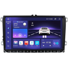 Android 12 Car Radio 9 Inch Touchscreen 8-Core for VW Golf 5/6 T5 Touran Polo Sharan Passat Tiguan Seat WiFi CarPlay/Android Car Bluetooth 4G LTE RDS OPS SWC DSP (4GB+32GB)