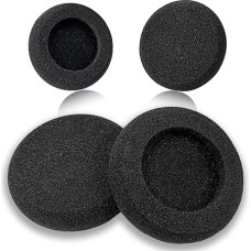 Replacement Ear Pads for Plantronics Headset, Replacement Foam Pads Compatible with Plantronics HW251N HW510 HW520 Blackwire C320 3210 3220 3225 3320 Jabra PRO 920 930 Biz 2400 Headphones