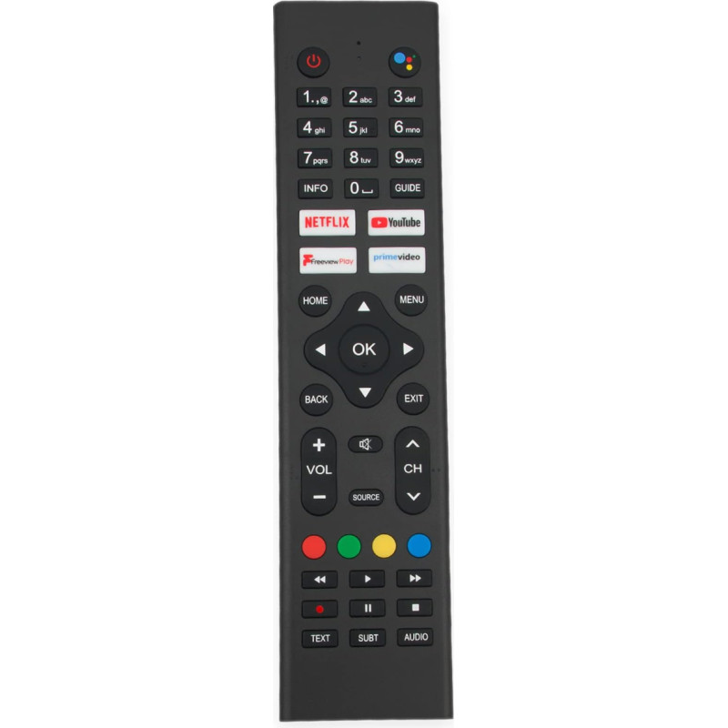 VINABTY 280401011330 Voice Remote Control Replacement Suitable for RCA Cello 4K OLED Smart TV C4320G C2420G C3220G C4020G C5020G C5020G4K ZG0234 ZK4-G0205 C5020G4K/ZK4G 0205 C6520RTS4K