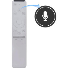 AULCMEET BN59-01242C Voice Replacement Remote Control Compatible with Samsung 4K OLED Smart TV UE43KU6510UXXU UE43KU6510UXZG UE55KU6515UXXE UE55KU6519U UE49KU6510S UE49KU6519U UE55KU6510SXX