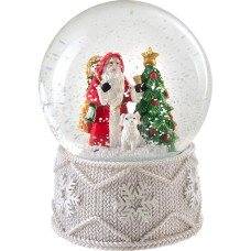 WeRChristmas Christmas Musical Snow Globe, Multi-Colour, 15 cm