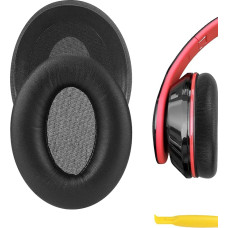 Geekria QuickFit Replacement Ear Pads for Mpow 059 Headphones Ear Pads Headset Ear Pads Ear Cups Repair Parts (Black)