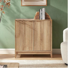 mopio Brooklyn ąžuolo sandėliavimo spintelė, šiuolaikinė ūkininkų prieškambario spinta, akcento spintelė, bufetas, šoninė spinta, medinė modulinė spintelė su durimis ir lentyna, briaunota plokštė, skirta svetainei,