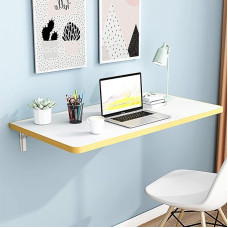 An der Wand montierter Klapptisch für Waschküche, an der Wand montierter Esstisch, zusammenklappbar, an der Wand montierter Computertisch, stabil und robust, für Arbeitszimmer, Schlafzimmer,