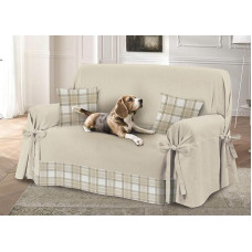 BIANCHERIAWEB SONNI CALDI E PROFONDI CON PRODOTTI DI COLOMBI Sofos užvalkalas su tartano raštu Modelis O.B.