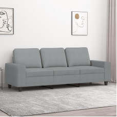 Brokky 359399 3-vietė sofa Svetainės sofa sofa svetainės zona šviesiai pilka 180 cm audinys