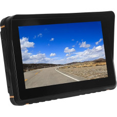 Motorcycle GPS Navigation System, 7 Inch IPX7 Waterproof HD Touch Screen Moto Navigation for Carplay, Portable Motorcycle GPS Navigator for Motorcycles, Bluetooth, Hands-Free Call