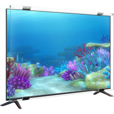 Ninonly 55 colių televizoriaus ekrano apsauga, HD skaidrus televizoriaus ekrano apsauginis skydelis, akrilo apsaugos televizoriaus ekrano apsauga, skirta vieno taško televizoriaus / dviejų taškų televizoriaus / sieninio televizoriaus apsaugai