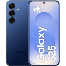 Samsung Galaxy S25 AI Smartphone with Galaxy AI, No Contract, Mobile Phone with Android, 12 GB RAM, 128 GB Memory, 50 MP Camera, Navy, 3 Year Manufacturer Warranty [Exclusive on Amazon]