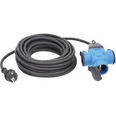 as - Schwabe 62059 Steckdosen-Verteiler black Schutzkontakt