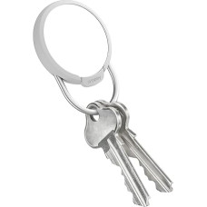 Orbitkey Slim Protective Case for AirTag | Made of Stainless Steel and TPU | Holds Your Apple AirTag Firmly | Easily Attaches to Your Keys or Other Items You Need to Carry