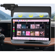 HIGH FLYING Passat B9, Tiguan 3 2024 2025 15 colių ekrano mobiliojo telefono laikiklis, automobilinis laikiklis, skirtas tik 15 colių ekranui