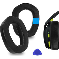 Geekria Sport Cooling Gel Replacement Ear Pads for Logitech G435 G335 Headphones Ear Pads Headset Ear Pads Ear Pad Ear Pad Ear Cup Cover Repair Parts (Black)