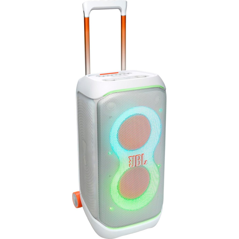 Nešiojamasis vakaro įrenginys su grotelėmis JBL PartyBox Stage 320 Bluetooth White