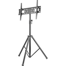 Manhattan 461412 Universal TV Stand with Tripod Legs, Black
